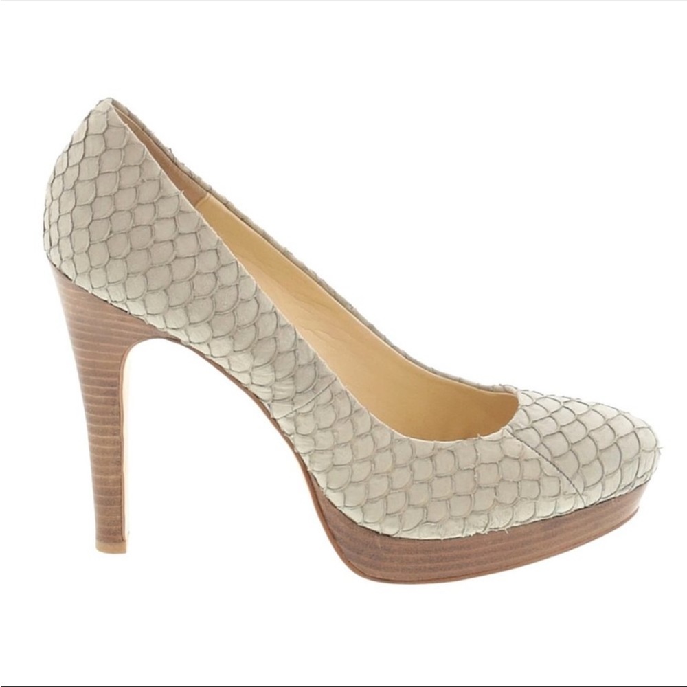 Calvin Klein Kendall fish scale pumps